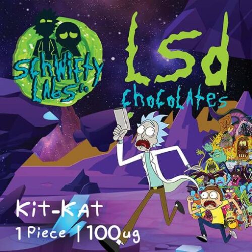 Lsd edible 100ug – milk chocolate – schwifty labs