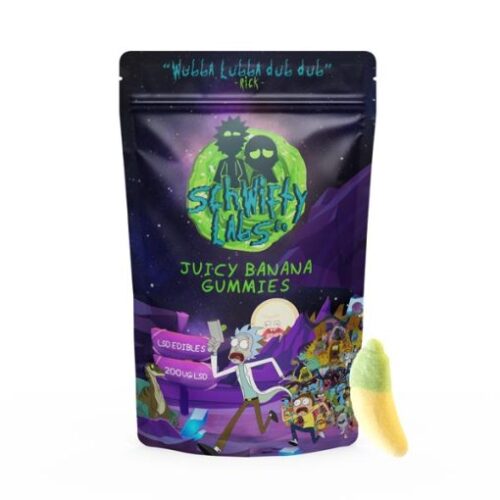 Lsd edible 200ug – juicy banana – schwifty labs